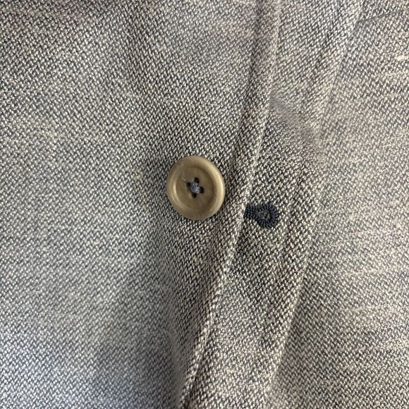 Brooks Brothers Wool Silk Linen Blazer Sport Coat 3 Roll 2 Light Blue 43L - Picture 9 of 12